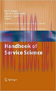 (PDF)Handbook of Service Science (Service Science: Research and Innovations in the Service Econ...
