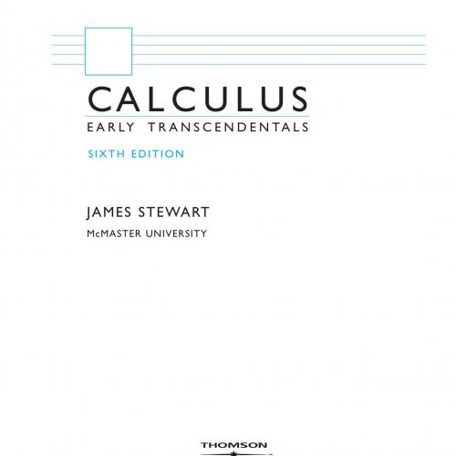 Stewart - Calculus - Early Transcedentals 6e