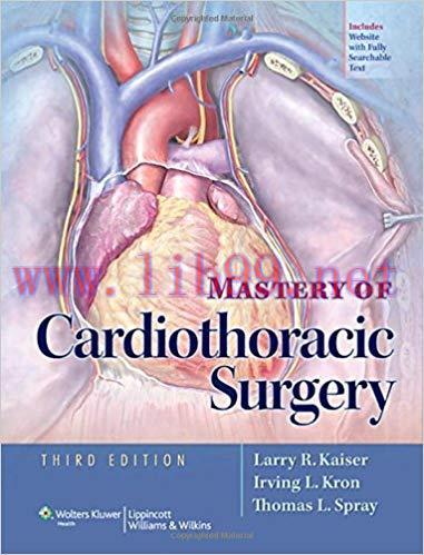 [PDF]Mastery of Cardiothoracic Surgery, 3rd Edition