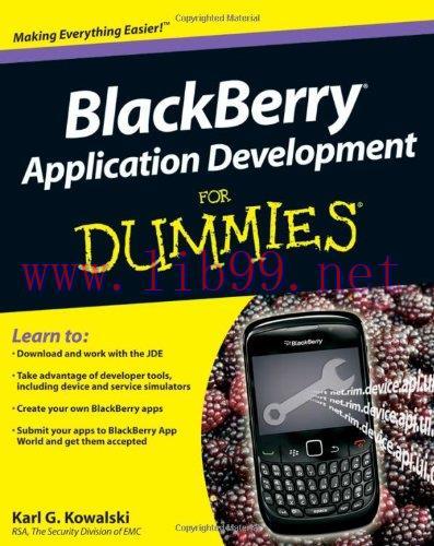[FOX-Ebook]BlackBerry Application Development For Dummies