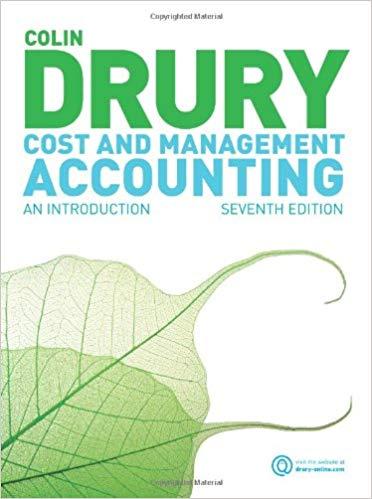 (TB)Cost and Management Accounting , 7th Edition Colin Drury.zip