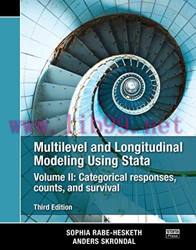 (PDF)Multilevel and Longitudinal Modeling Using Stata, Volume II: Categorical Responses, Counts...