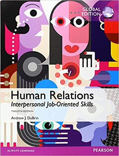 (Test Bank)Human Relations Interpersonal Job-Oriented Skills,12th Global Edition.zip