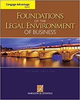 (PDF)Cengage Advantage Books Foundations of the Legal Environment of Business 2nd Edition