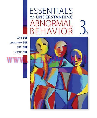 [FOX-Ebook]Essentials of Understanding Abnormal Behavior, 3rd Edition