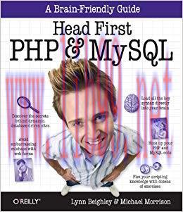 Head First PHP & MySQL: A Brain-Friendly Guide 1st Edition,