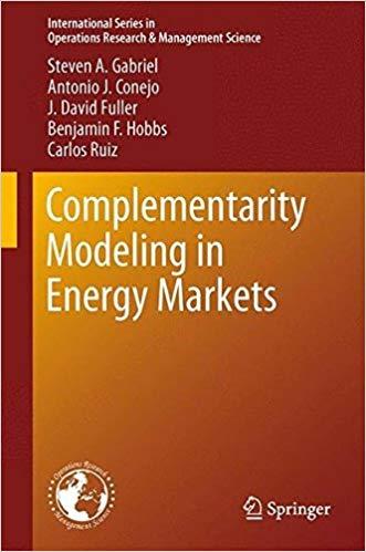 (PDF)Complementarity Modeling in Energy Markets (International Series in Operations Research & ...