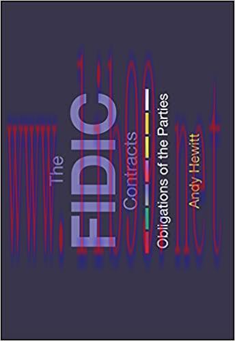 (PDF)The FIDIC Contracts: Obligations of the Parties