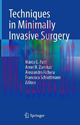 [AME]Techniques in Minimally Invasive Surgery (Original PDF)