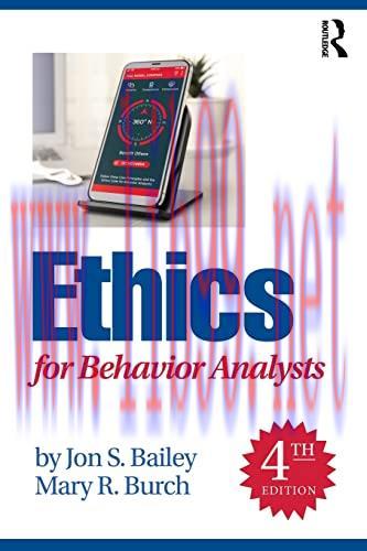 [AME]Ethics for Behavior Analysts, 4th Edition (Original PDF)