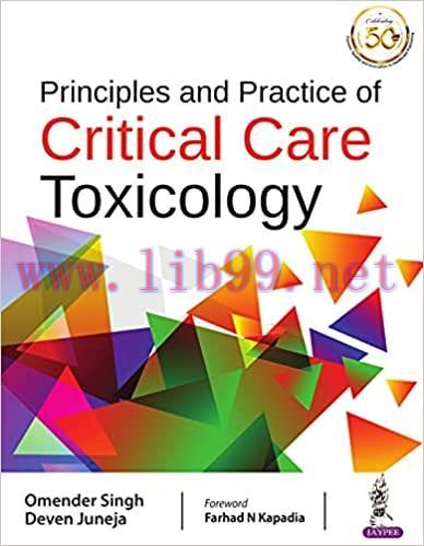 [AME]Principles and Practice of Critical Care Toxicology (Original PDF)