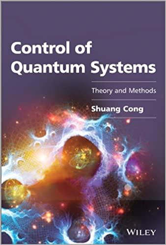 Control of Quantum Systems Theory and Methods 1st Edition