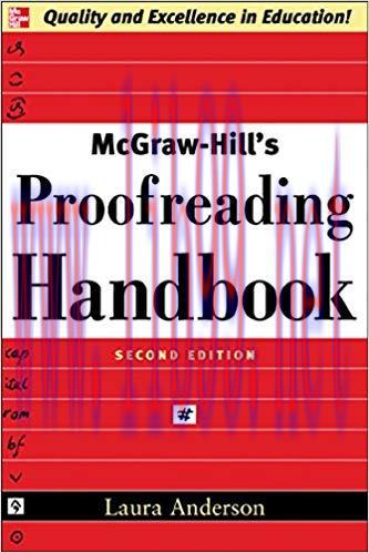 McGraw-Hill’s Proofreading Handbook 2nd Edition,