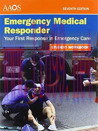 [AME]Emergency Medical Responder: Your First Response in Emergency Care, Student Workbook, 7th ...
