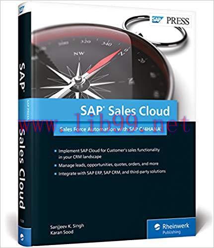 [PDF]SAP Sales Cloud Sales Force Automation with SAP C4HANA