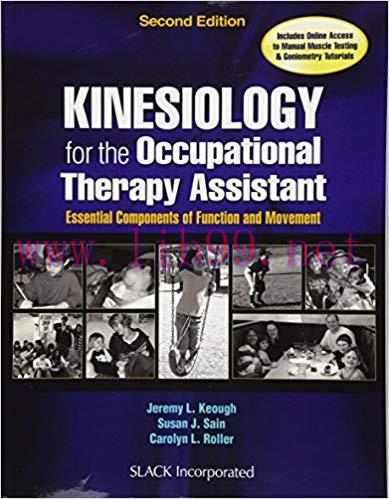 [PDF]Kinesiology for the Occupational Therapy Assistant 2nd Edition