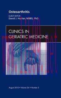 [AME]Osteoarthritis, An Issue of Clinics in Geriatric Medicine (Original PDF)