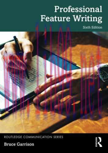 [FOX-Ebook]Professional Feature Writing, 6th Edition