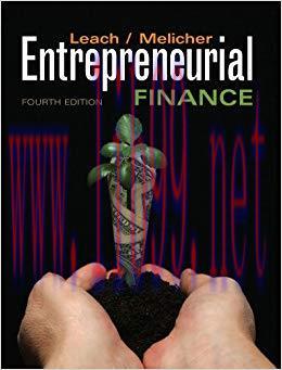 (PDF)Entrepreneurial Finance 4th Edition