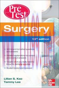[AME]Surgery PreTest Self-Assessment and Review, 13th Edition (Original PDF)