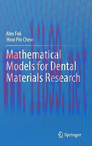 [AME]Mathematical Models for Dental Materials Research (Original PDF)