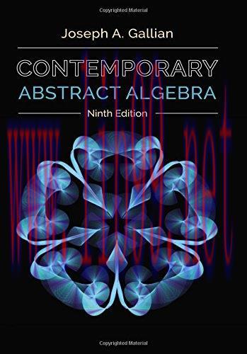 [FOX-Ebook]Contemporary Abstract Algebra, 9th Edition