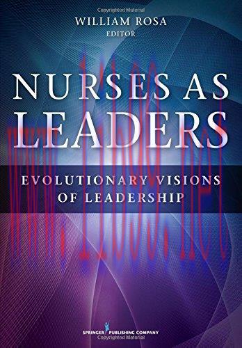 [AME]Nurses as Leaders: Evolutionary Visions of Leadership (PDF)