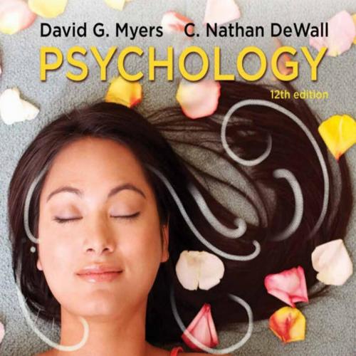 Psychology in Modules 12th Edition by David Myers - David Myers & C. Nathan DeWall