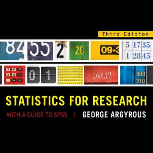 Statistics for Research_ With a Guide to SPSS - George Argyrous