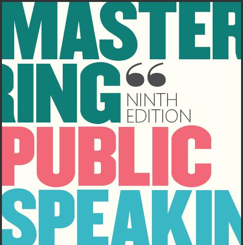 (IM)Mastering Public Speaking 9th Edition by George.zip