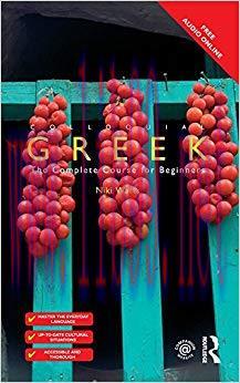 Colloquial Greek (Colloquial Series) 2nd Edition,