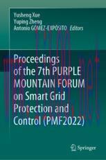 [PDF]Proceedings of the 7th PURPLE MOUNTAIN FORUM on Smart Grid Protection and Control (PMF2022...