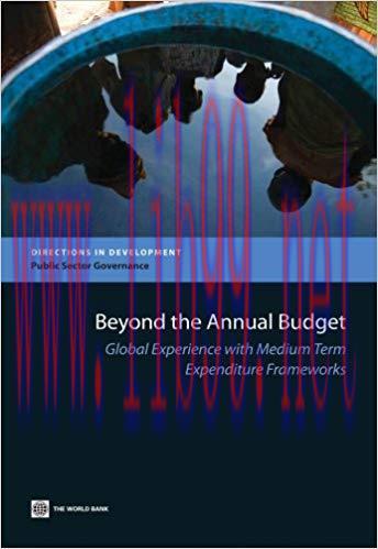 (PDF)Beyond the Annual Budget: Global Experience with Medium Term Expenditure Frameworks (Direc...