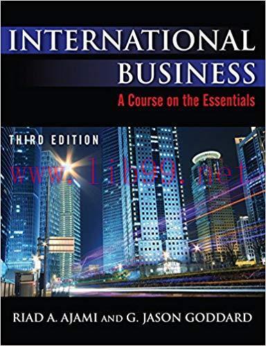 International Business: Theory and Practice 3rd Edition,