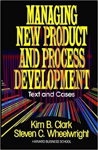 (PDF)Managing New Product and Process Development: Text Cases 1st Edition