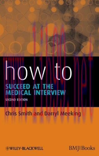 [AME]How to Succeed at the Medical Interview 2nd (Original PDF)
