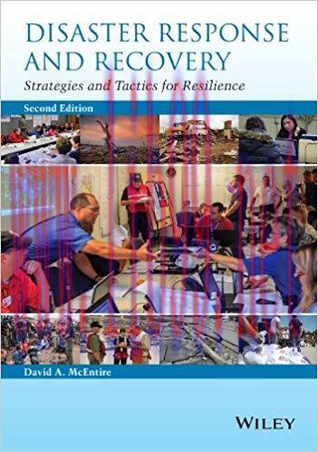 (PDF)Disaster Response and Recovery: Strategies and Tactics for Resilience 2nd Edition