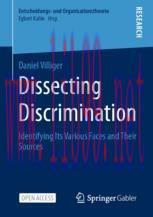 [PDF]Dissecting Discrimination: Identifying Its Various Faces and Their Sources