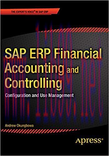 (PDF)SAP ERP Financial Accounting and Controlling: Configuration and Use Management 1st ed. Edi...