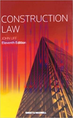 [PDF]Construction Law 11th Edition [JOHN UFF]