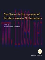 [PDF]New Trends in Management of Cerebro-Vascular Malformations: Proceedings of the Internation...