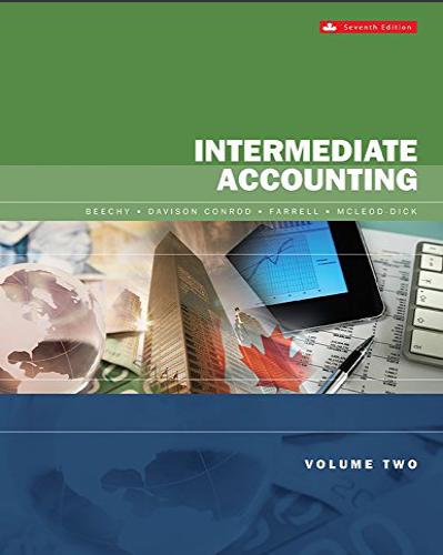 (Test Bank)Intermediate Accounting Volume 2, 7th Edition by Thomas Beechy.zip