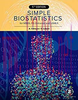 [AME]Simple Biostatistics For MBBS, PG Entrance And USMLE, 5th Edition (Original PDF)