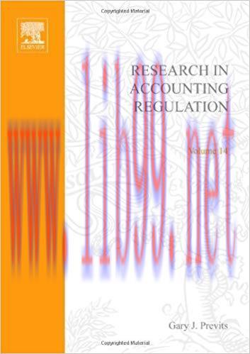 (PDF)Research in Accounting Regulation (ISSN Book 14) 1st Edition