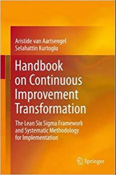 (PDF)Handbook on Continuous Improvement Transformation The Lean Six Sigma Framework and Systema...