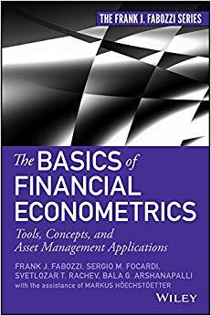 (PDF)The Basics of Financial Econometrics Tools, Concepts, and Asset Management Applications (F...