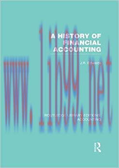 (PDF)A History of Financial Accounting (RLE Accounting) (Routledge Library Editions: Accounting...
