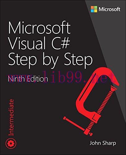[FOX-Ebook]Microsoft Visual C# Step by Step, 9th Edition