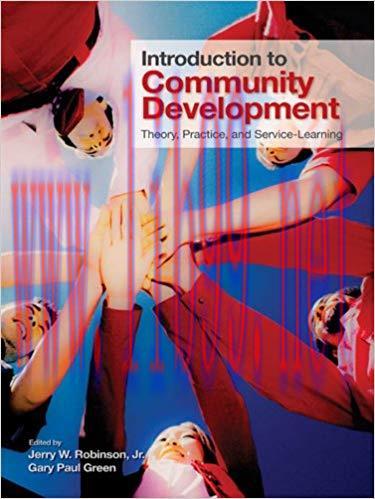 (PDF)Introduction to Community Development: Theory, Practice, and Service-Learning 1st Edition