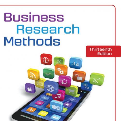 Business Research Methods 13th edition Donald Cooper - Vitalsource Download